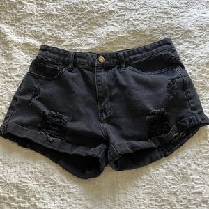 Shein jean shorts